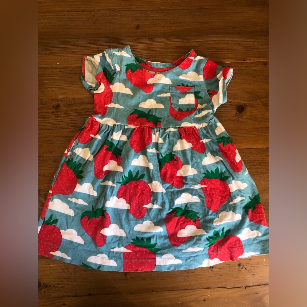 Mini Boden Strawberry Tunic Dress
